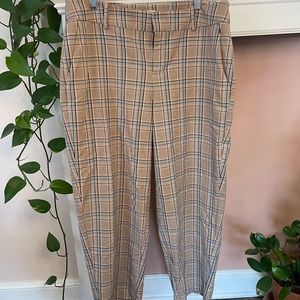 A New Day plaid trousers